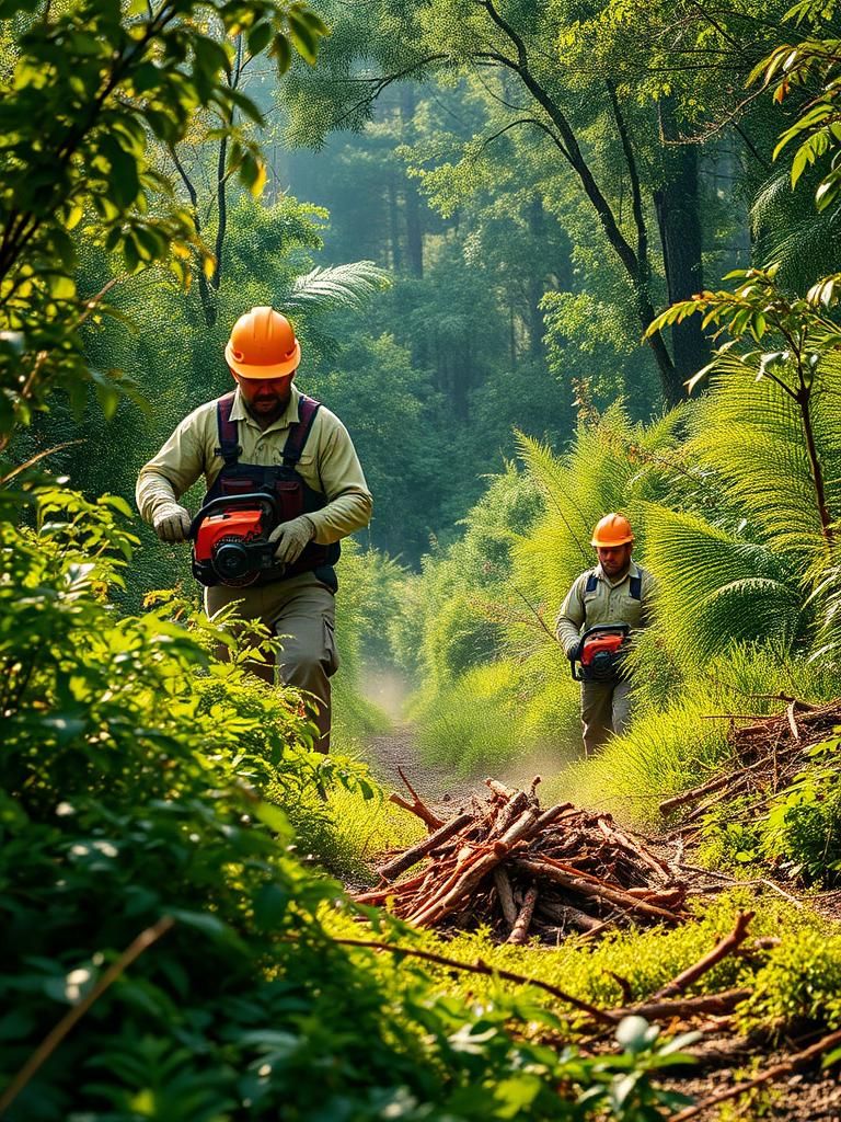 Desbroce de parcelas y terrenos en Tiana: Servicios Profesionales y Eficientes