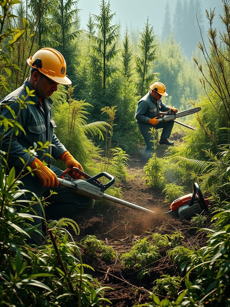 Desbroce de parcelas y terrenos en Vic: Servicios profesionales para la limpieza y mantenimiento de terrenos