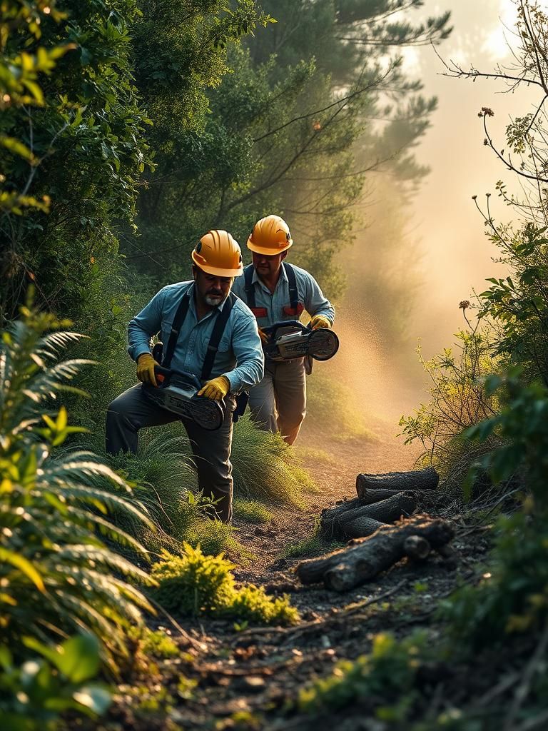 Desbroce de parcelas y terrenos en Breda: Servicios Profesionales de Limpieza y Mantenimiento de Terrenos