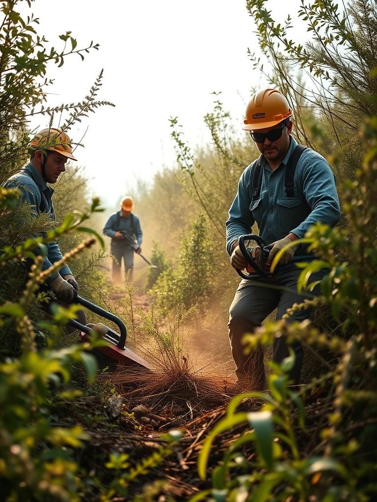 Desbroce de parcelas y terrenos en Mont ras: Servicios profesionales para limpieza y mantenimiento de terrenos