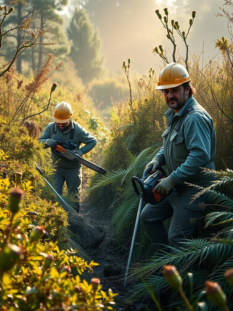 Desbroce de parcelas y terrenos en Porqueres: Servicios Profesionales y Eficientes