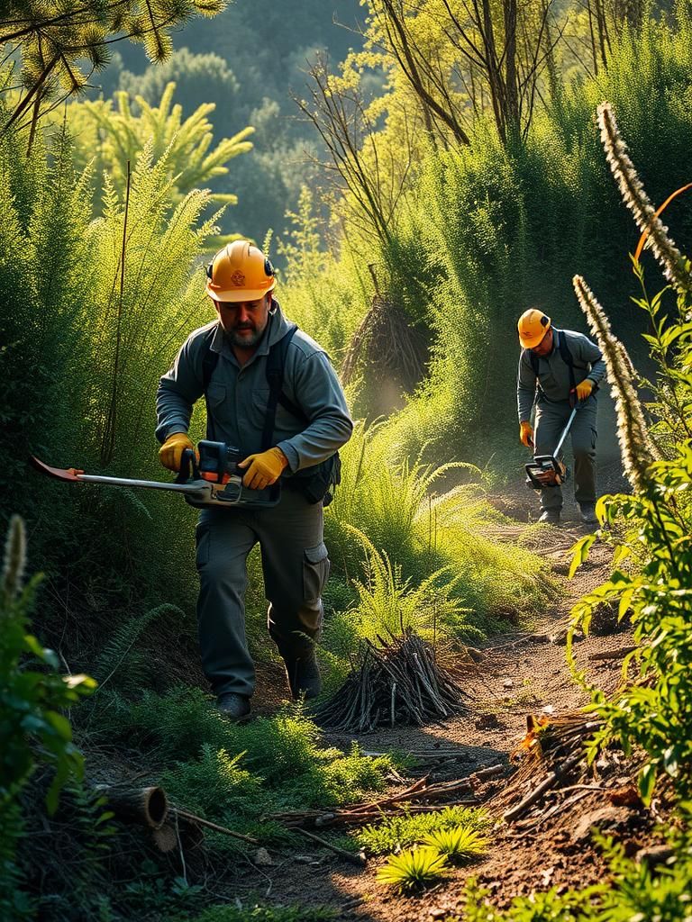 Desbroce de parcelas y terrenos en Santa Bàrbara: Servicios Profesionales y Eficientes