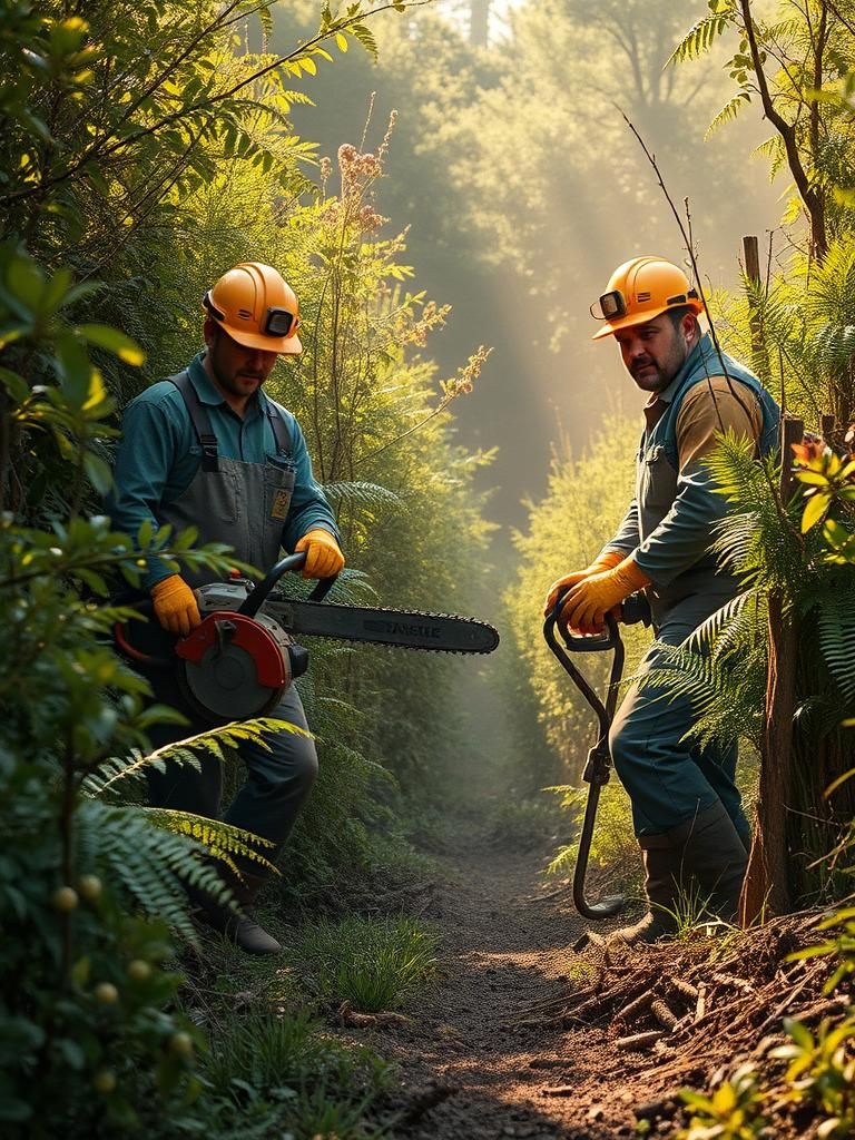 Maquinaria recomendada para desbroce rural: Equipos y Herramientas Efectivas